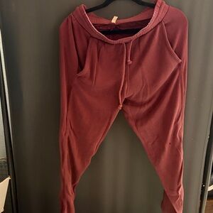 FP Movement by Free People Burgundy Joggers